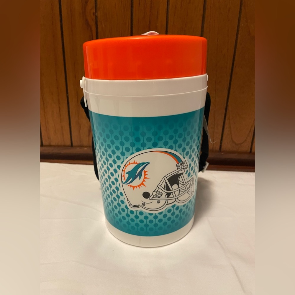 NWT NFL WATER BOTTLE DOLPHIN TEAM COLLECTION ACCESORIOS